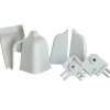 Accessori per alzatina rettangolare grigia 27x10 mm