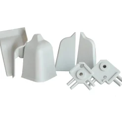 Accessori per alzatina rettangolare grigia 27x10 mm
