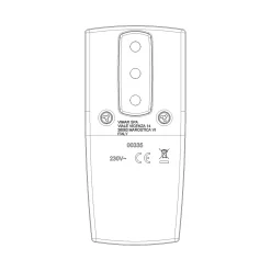 Adattatore S17 universale Vimar con interruttore WiFi Smart Home bianco