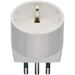 Adattatore Vimar presa tedesca SICURY 250 V S 11 bianco