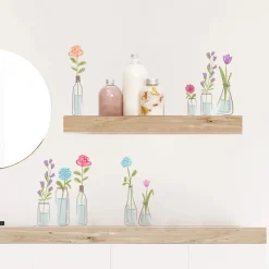 Adesivi murali Little Vases 31x31 cm 2 fogli
