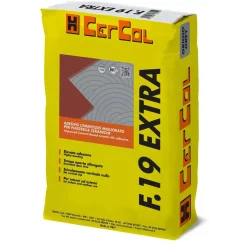 Adesivo cementizio migliorato F.19 extra per piastrelle ceramiche 25 kg grigio