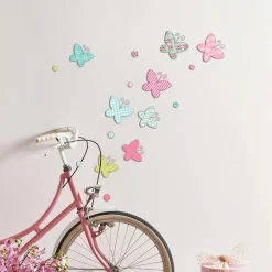 Adesivo decorativo per parete 3D Butterfly 31x31 cm