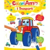 Album Coloriamo i Trasporti 32 pagine con giochi e diploma finale
