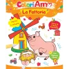 Album Coloriamo la Fattoria 32 pagine per bambini con diploma