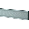 Alubox copriferitoia ad incasso in alluminio color argento