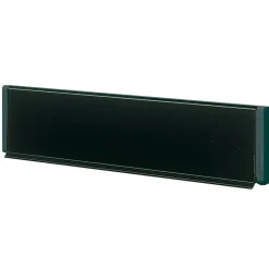 Alubox copriferitoia ad incasso in alluminio nera