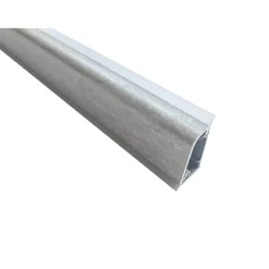 Alzatina per cucina in alluminio rivestita travertino stone 1 m