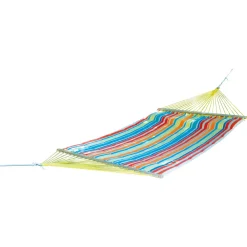 Amaca in cotone a righe colorata 200x140 cm