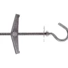 Ancora in acciaio con gancio Fischer KD Ø 4 mm 2 pz