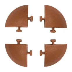 Angolari per pavimenti da esterno in polipropilene Easy cotto 4 pz
