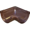Angolo grondaia marrone 25 cm