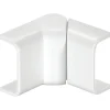 Angolo variabile interno per canale 20 mm x 10 mm a 1 via bianco 1 pz