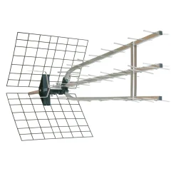 Antenna UHF Metronic 37 el. 5G Trinappe + amolificatore 45 db connettore F