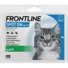 Antiparassitario gatti pulci e zecche Frontline 4 pipette 0,5 ml