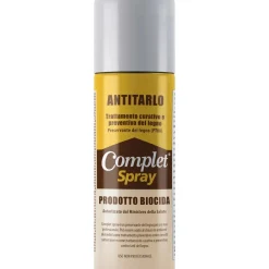 Antitarlo Complet®biocida curativo/protettivo del legno 200 ml spray
