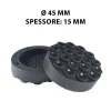 Antivibranti neri in silicone Ø 4,5 cm 4 pz