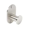 Appendiabiti Blizz in acciaio inox spazzolato
