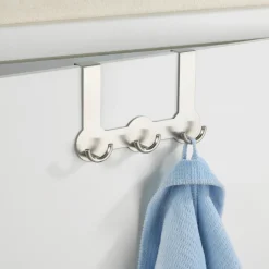 Appendiabiti da porta Wenko Rondo acciaio inox opaco