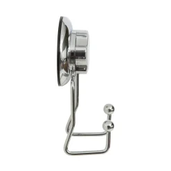 Appendiabiti doppio Bestlock in metallo cromato