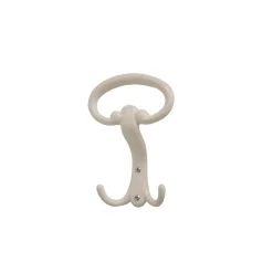 Appendiabiti in zama bianco