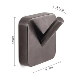 Appendiabiti Tonga 2 pz gun metal