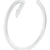 Appendino asciugamani ottone rotondo Limonar 216 mm bianco opaco