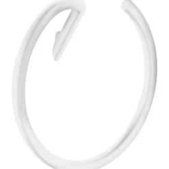 Appendino asciugamani ottone rotondo Limonar 216 mm bianco opaco