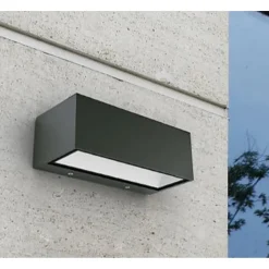 Applique da parete Lutec Gemini medium square Up & Down LED 1240 lm 4000 K