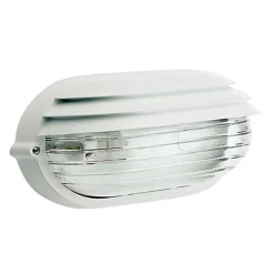 Applique da parete Sovil Palpebra da esterno E27 max.60 W bianco
