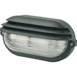 Applique da parete Sovil Palpebra da esterno E27 max.60 W nero