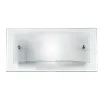 Applique dritta - curva 30x8 cm sabbia