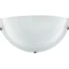 Applique Duna 30x8,5 cm bianco