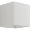 Applique Intec Rubik 11,5x11,5 cm bianco