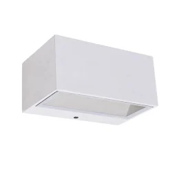 Applique LED da esterno gemini bianco 4000 K 500 lm