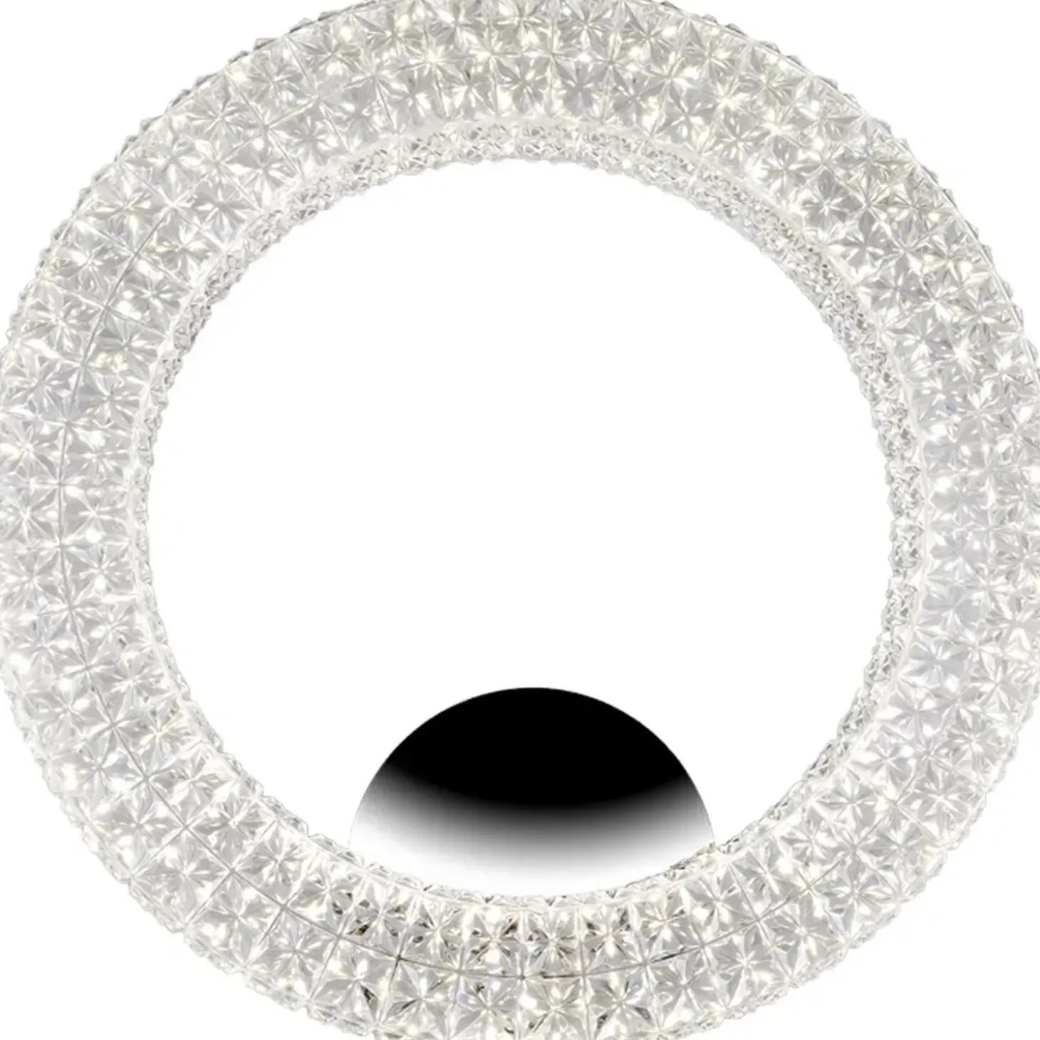 Applique LED da parete rotonda Soledad 1920 lm Bianco Neutro 40x40x9 cm