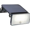 Applique LED Solar con sensore PIR 8 W 1000 lm Nero
