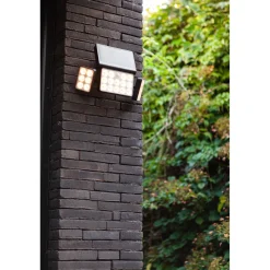 Applique LED solare da esterno Tuda Smart Home 3x13 W 1500 lm 2700-6500 K nero