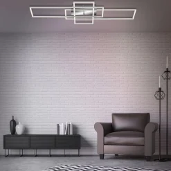 Applique/Plafoniera LED Frame 2500 lm + 1600 lm CCT 104x42 cm