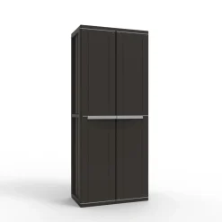 Armadio da esterno alto J Line portascope 4 ripiani P 50 kg 163x68x37 cm