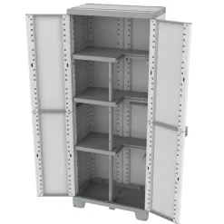 Armadio da esterno alto Sequoia in plastica 68x39x172 cm