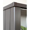 Armadio da esterno Biohort Julia taglia L High grigio scuro metallizzato
