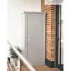Armadio da esterno Biohort Julia taglia M argento metallizzato