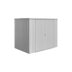 Armadio da esterno Biohort L 230 cm argento metallizzato