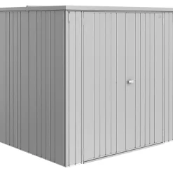 Armadio da esterno Biohort L 190 cm argento metallizzato