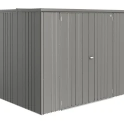 Armadio da esterno Biohort L 230 cm grigio quarzo metallizzato
