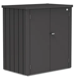 Armadio da esterno Biohort Romeo 140x132x87 cm grigio scuro