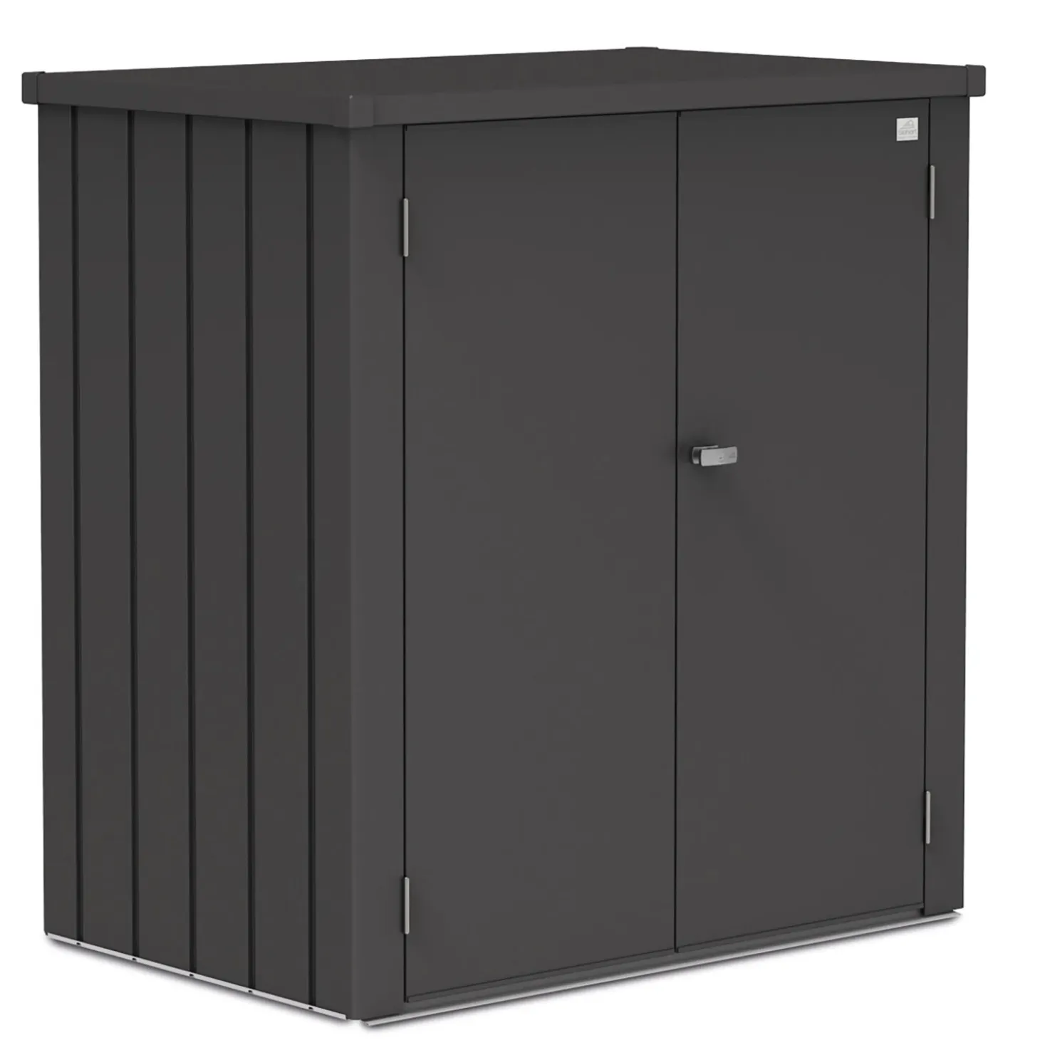 Armadio da esterno Biohort Romeo 140x132x87 cm grigio scuro