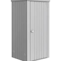 Armadio da esterno Biohort 93x83 cm argento metallizzato