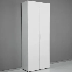 Armadio multiuso 5 vani 181x69x36 cm bianco